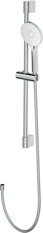 Zestaw Prysznicowy Cersanit Virgo Chrom 3-funkcje Słuchawka EasyClean 80cm Drążek 1 szt.