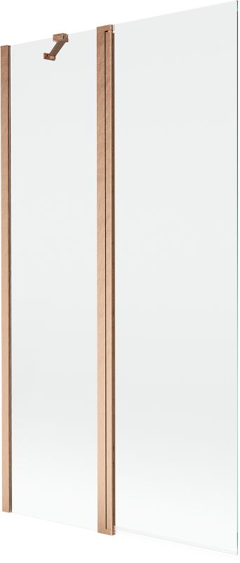 Parawan nawannowy Mexen Mist miedź szczotkowana 100 x 150 cm 2-skrzydłowy - 8A9-100-011-65-00 1 szt.