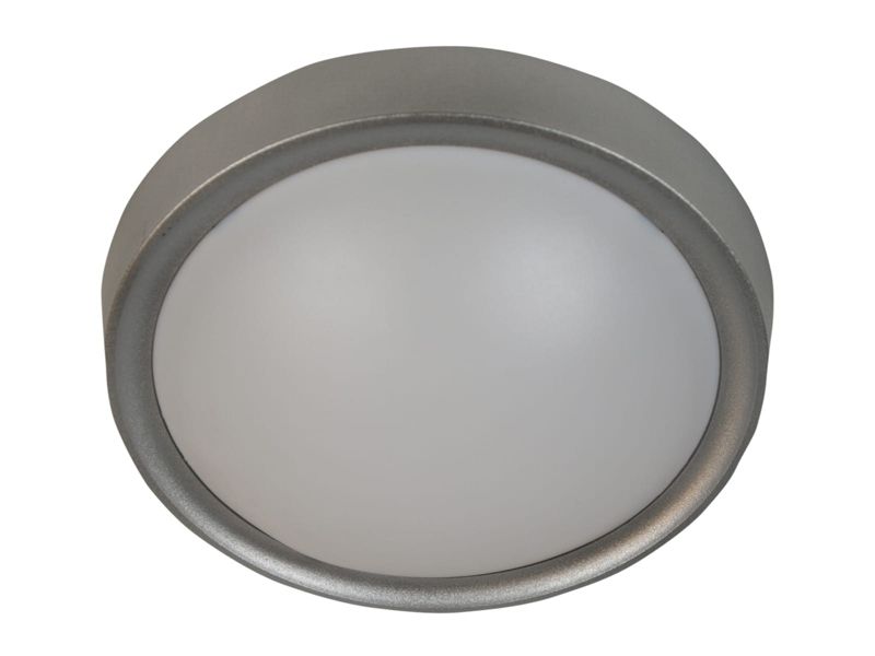 Plafon sufitowy nowoczesny Candellux Vatan szaro-biały 1 x E27 x 11W IP20 wym: 7 x 30 x 30 cm - 1 szt.