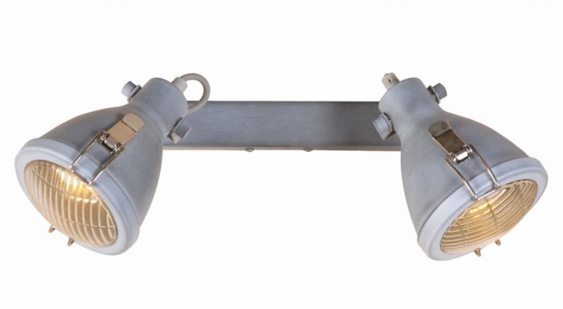 Kinkiet ścienny Candellux Crodo szaro-chromowany 2 x E14 x 40W IP20 wym: 18 x 44 x 11 cm - 1 szt.