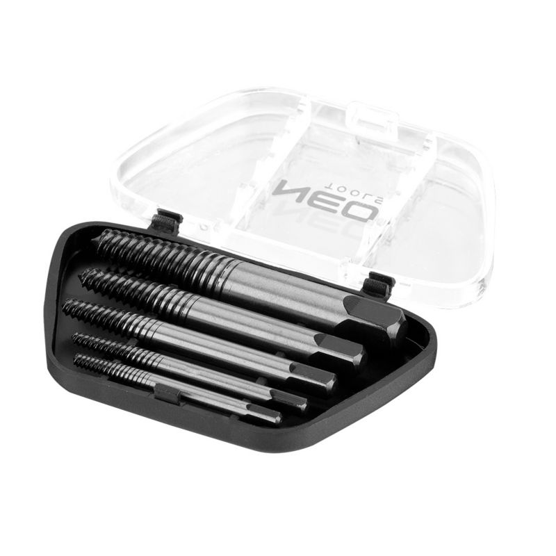Wykrętaki do zerwanych śrub NEO TOOLS zestaw 5 szt. 1 kpl