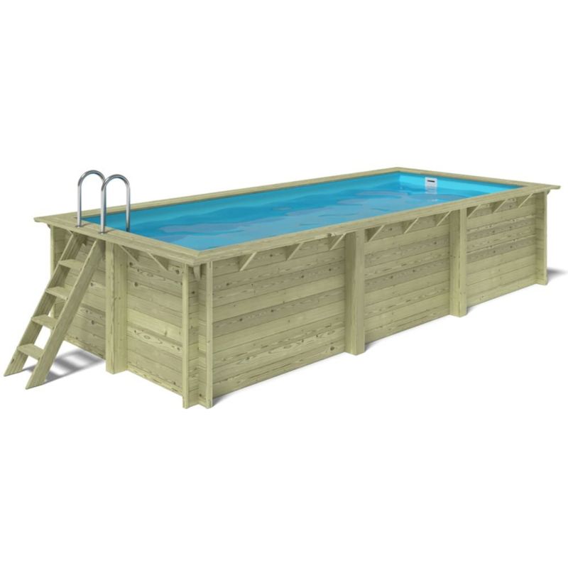 Basen drewniany Aqua ALTANKA 6,1x - H.1,31 m - z filtracją, BAS7307OSPL, 1szt.