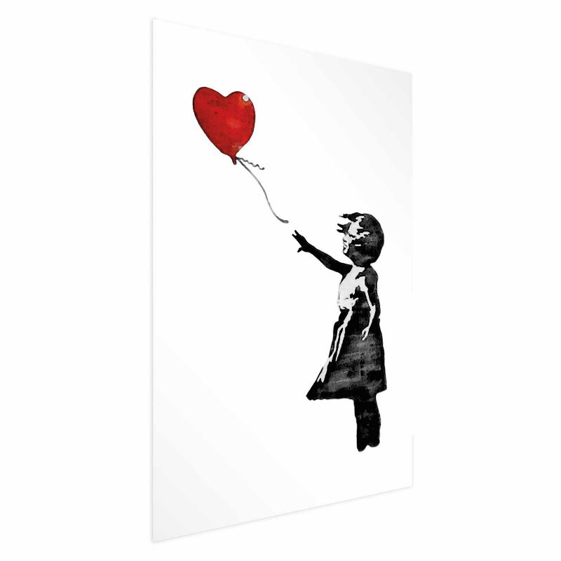 Plakat Artgeist Banksy: Dziewczynka 40x60 cm bez ramy 1 szt