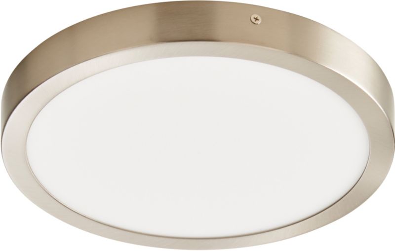 Plafon LED GoodHome Aius 1200 lm 21 cm nikiel