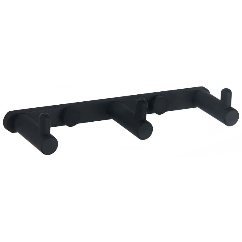 Haczyk na ręczniki potrójny Mexen Inny czarny 1 szt.