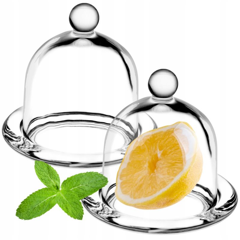 Pojemnik Na Cytrynę KADAX Z Kloszem Szklany 1szt.