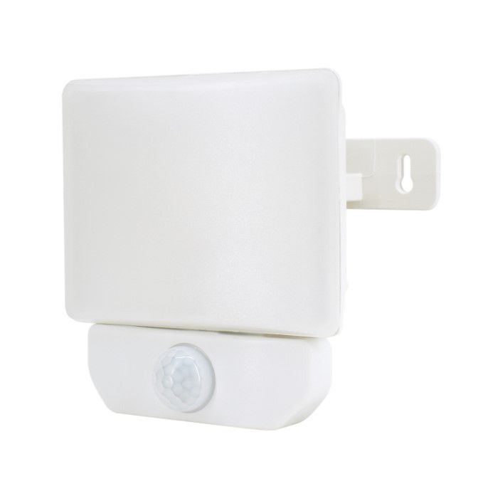 Naświetlacz LED biały z czujnikiem 20W 2700LM 4000K IP65 Bemko C65-LFX-030WH-4K-PIR