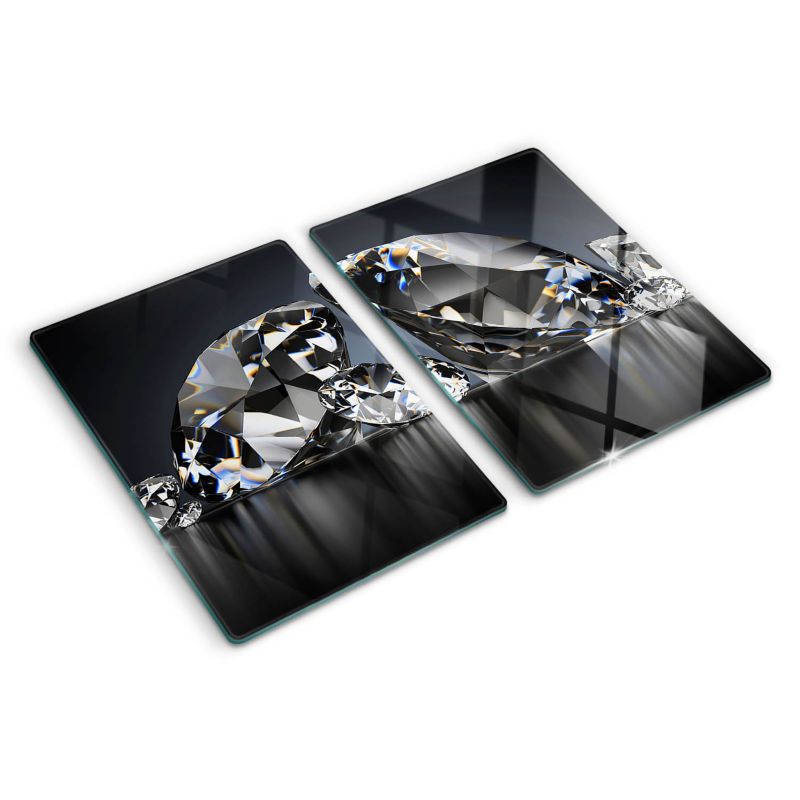 Deska szklana Tulup 2x40x52 cm Błysk Diamentów 1 szt.