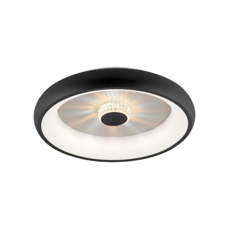 Plafon sufitowy nowoczesny Leuchten Direkt Vertigo czarny LED 29W 2700K-5000K 1185lm IP20 wym: 10 x 46,5 x 46,5 cm metal - 1 szt.