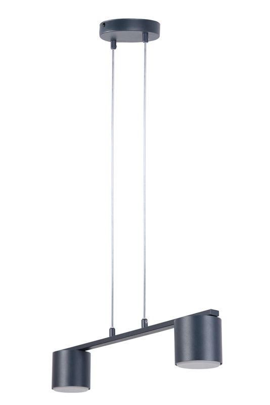 Lampa wisząca Sigma Lighting Mila 7826 grafitowa nowoczesna 2xGX53 x 1 szt.