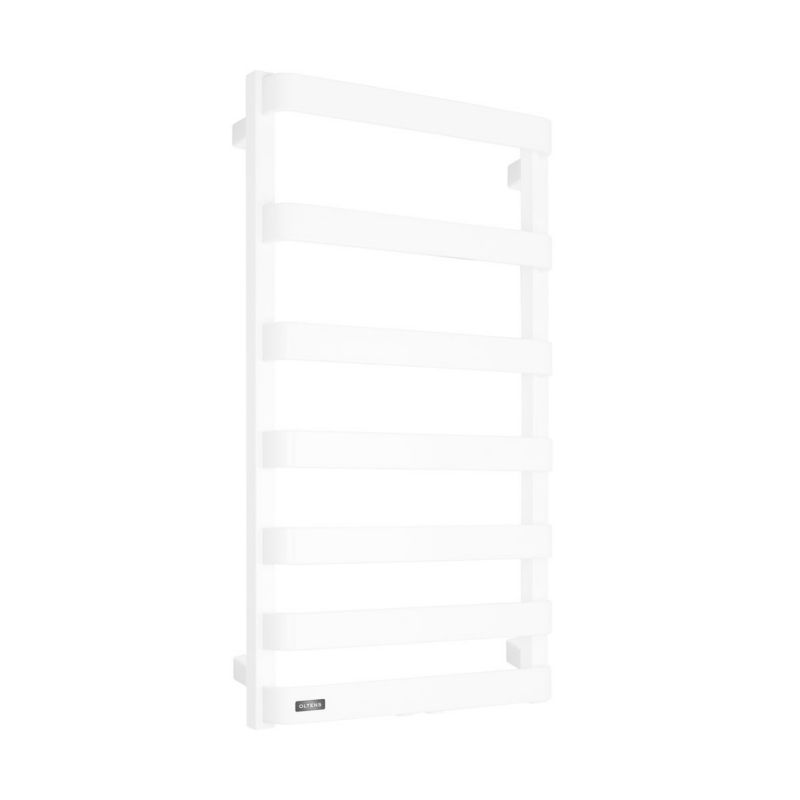 Grzejnik łazienkowy Oltens Varme 89,5x50 cm biały, 369 W, dekoracyjny, drabinkowy 1 szt.