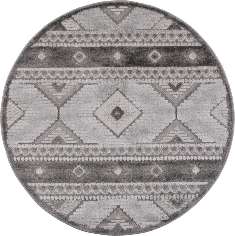 Dywan Multidecor Chiara 120cm koło aztecki szary 1 szt.