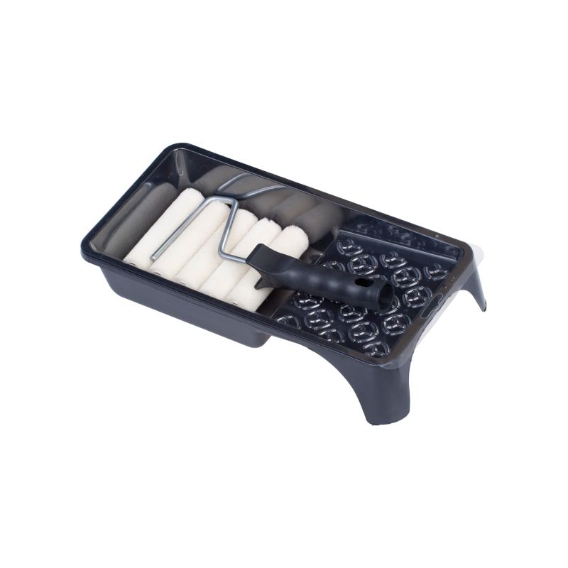 Zestaw malarski FAVORITE, SMALL nr 55, wałek Welur 10 cm, do lakierów i żywic, 9 elementów