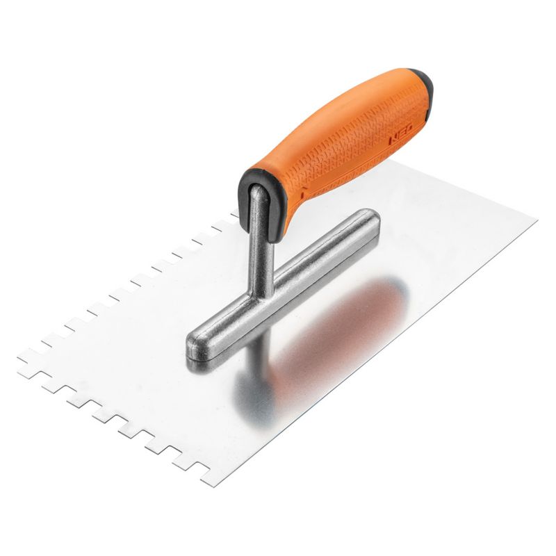 Paca z zębami NEO TOOLS 270 x 128 mm, ząb 8 x 8 x 8 mm, uchwyt dwumateriałowy 1 szt.