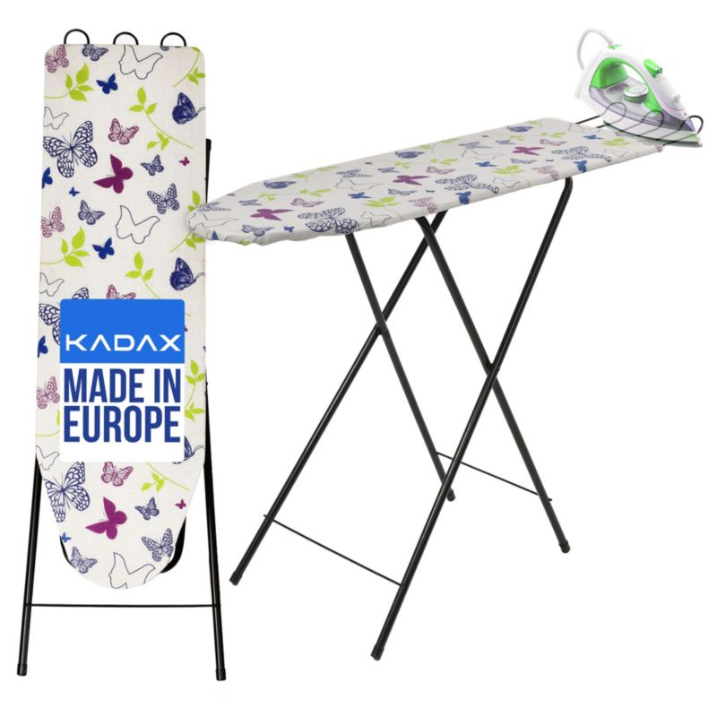 Deska Do Prasowania KADAX 100x30cm Lekka Uchwyt Na Żelazko Standardowa 1szt.