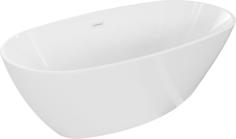 Wanna wolnostojąca Mexen Eris biała 155x80 cm 53441558000-201 szt.