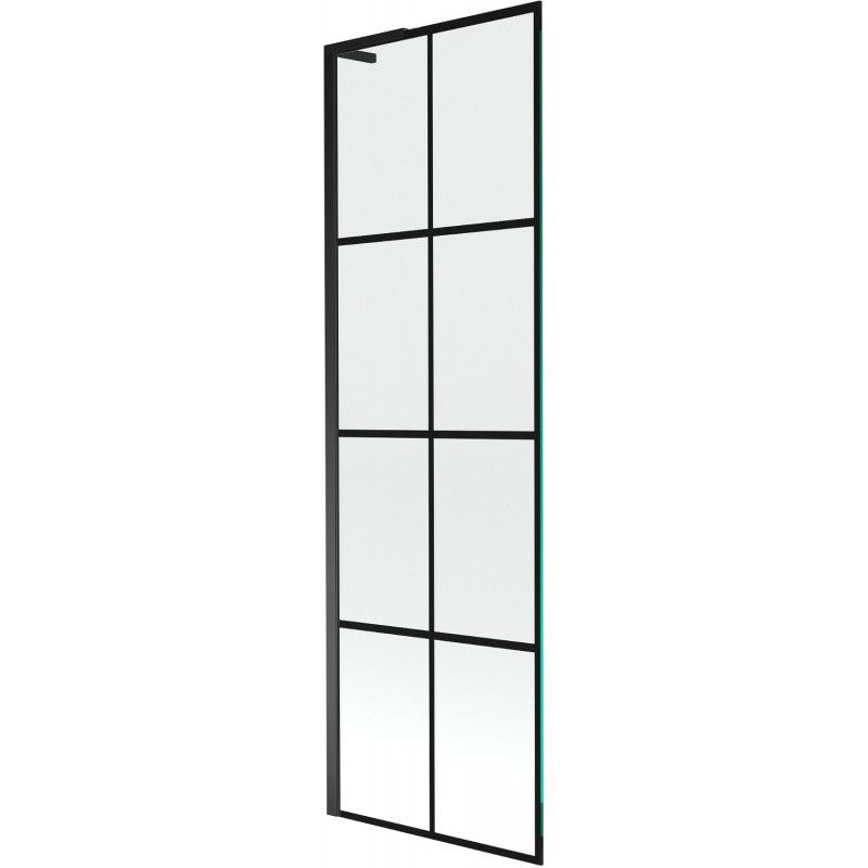 Parawan nawannowy Mexen Next L czarny wzór 60x150 1 szt.