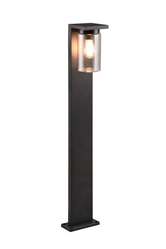 Lampa ogrodowa stojąca Trio Ardila czarna czujnik 1 x E27 x IP44 wym: 100 x 16 x 17 cm - 1 szt.
