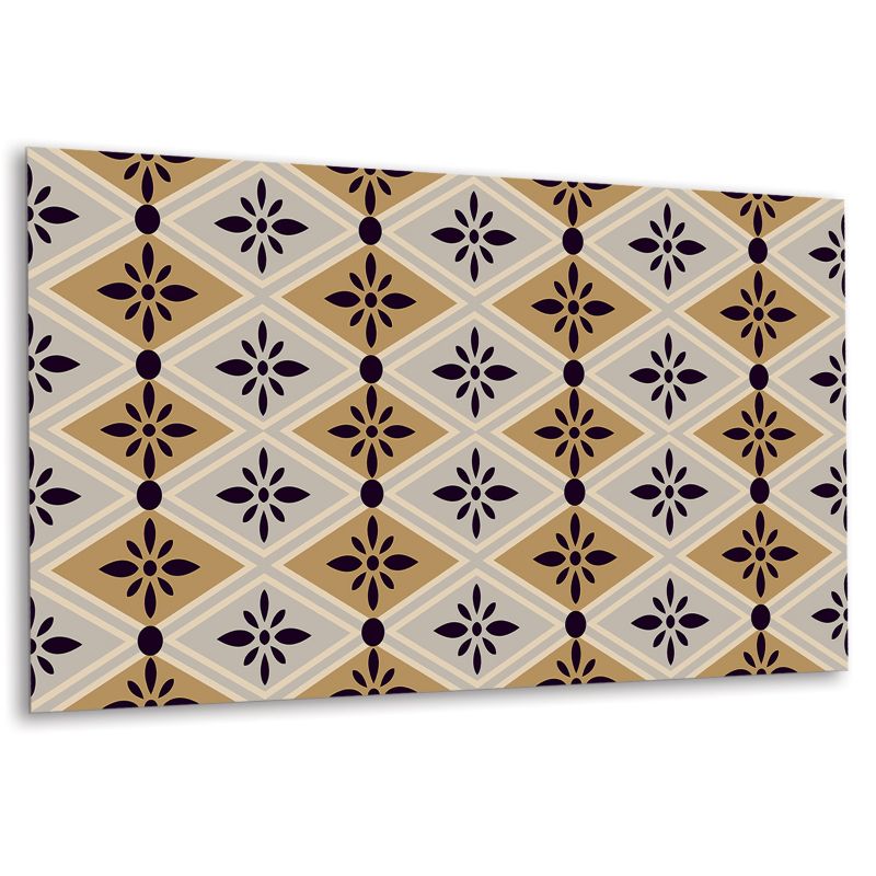 Panel samoprzylepny Tulup 100x50 cm Wzór z kwiatami 1 szt.