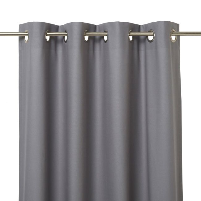 Zasłona GoodHome Hiva 140 x 260 cm szara