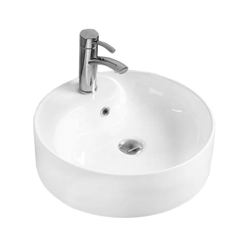 Umywalka nablatowa Mexen Lila biała 46,5 x 46,5 cm 1 szt.