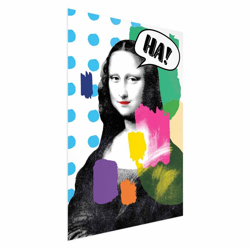 Plakat Artgeist Mona Lisa Pop-art 21x30 cm bez ramy 1 szt