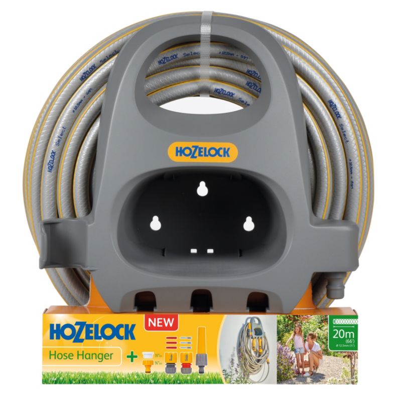 Wieszak z wężem ogrodowym 20 m Hozelock