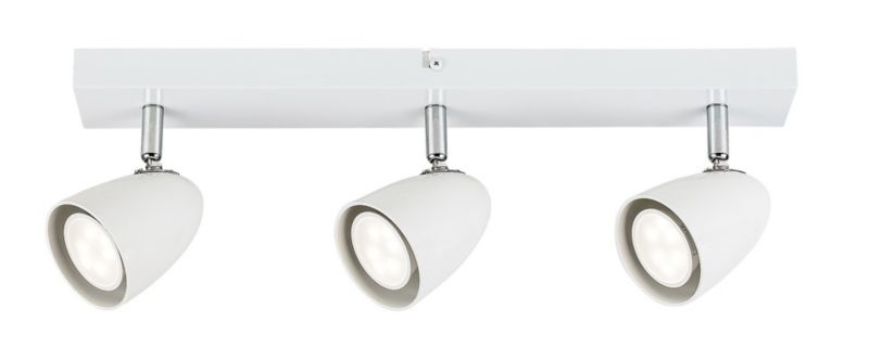 Oprawa sufitowa Rabalux Perico biały 3 x GU10 x IP20 wym: 15 x 43 x 7 cm - 1 szt.