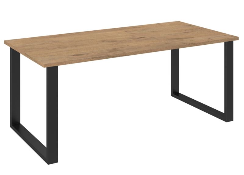 Stół do jadalni loftowy Bonni Imperial 185x90 Dąb Lancelot 1 szt.