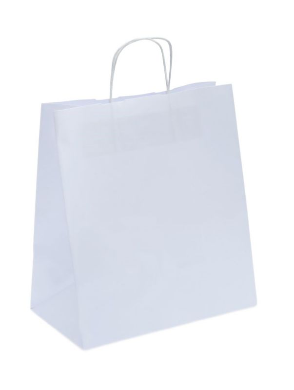 Pakiet - Torba papierowa Neopak 305x170x340 / BIAŁA 10 szt.