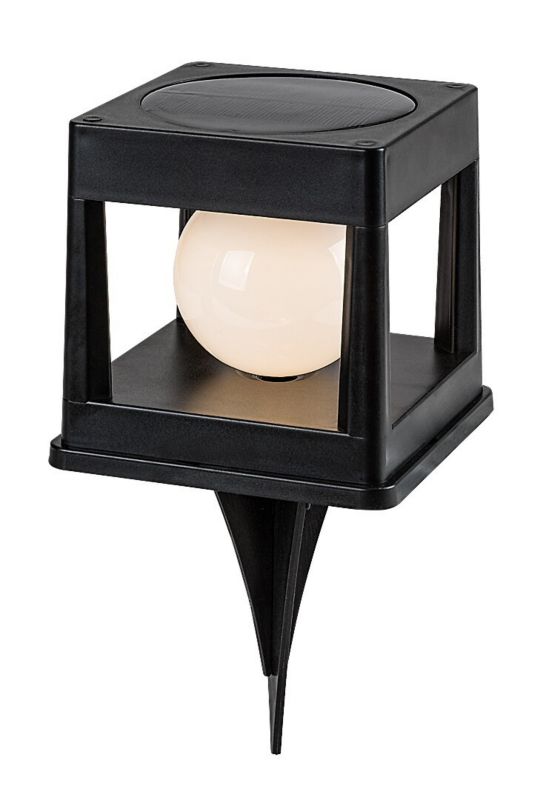 Lampa gruntowa wbijana Rabalux Holne czarno-biała LED 0.3W 2500K-3000K 6lm IP44 wym: 11,5 x 10,5 cm - 1 szt.