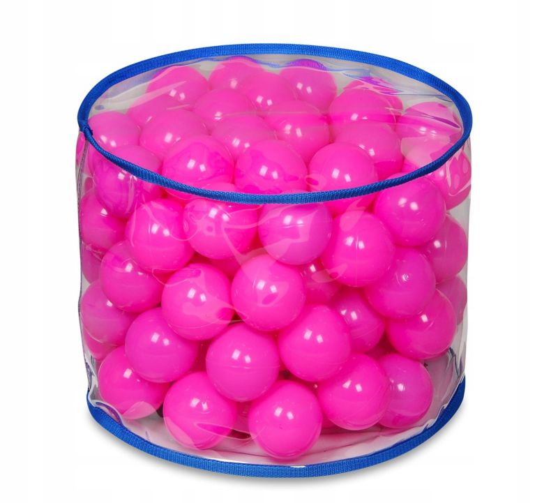 Pufa KADAX Mini Siedzisko Dla Dzieci Różowe Piłki 39cm 1szt.