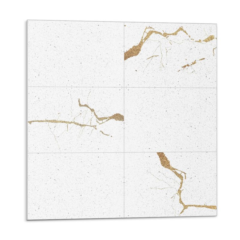 Kafelki samoprzylepne Wallfluent 30x30 cm Elegancki design marmuru 9 szt.