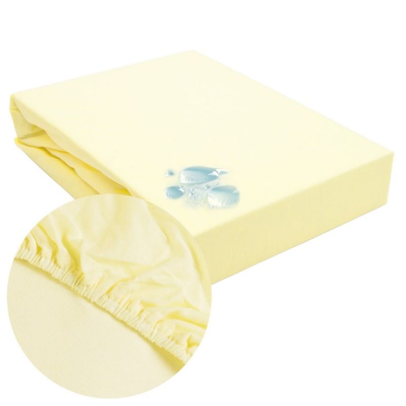 Prześcieradło ochronne Darymex wodoodporne z gumką 2w1, rozmiar 70x140 SG kolor krem 1 szt.