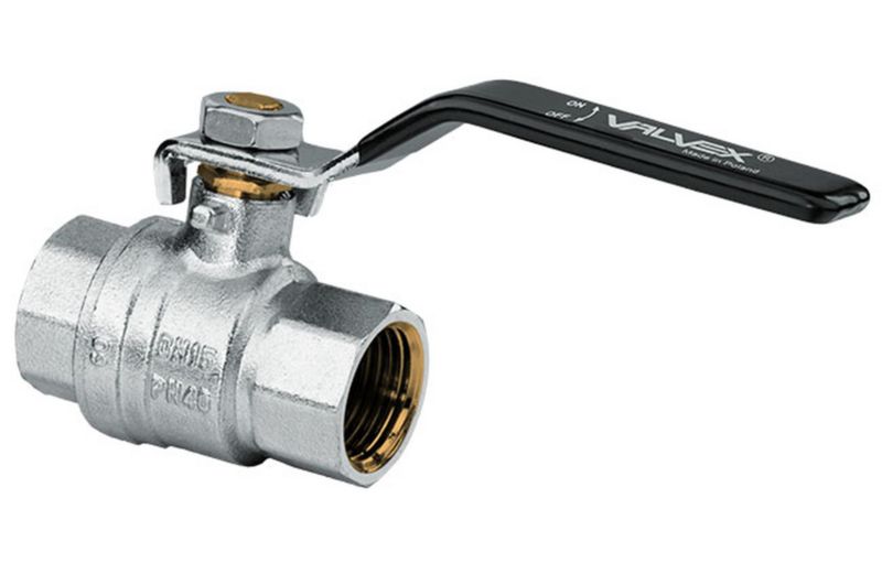 Zawór kulowy Valvex niklowany z dławikiem z dźwignią stalową 25.4 mm 1 szt.