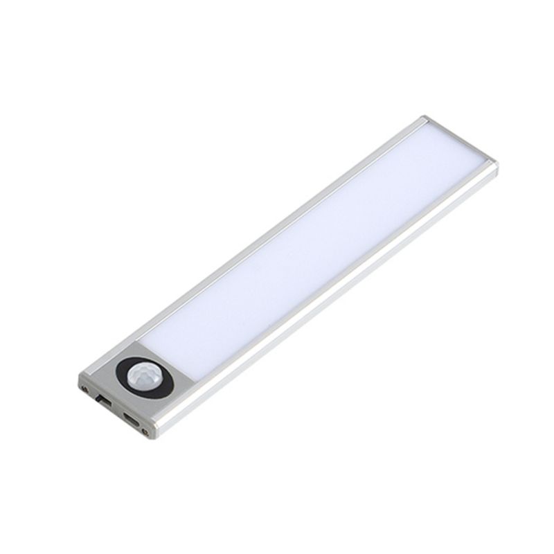 Lampa podszafkowa LED MasterLED USB PIR 20 cm 1W 4500K srebrna 1 szt.