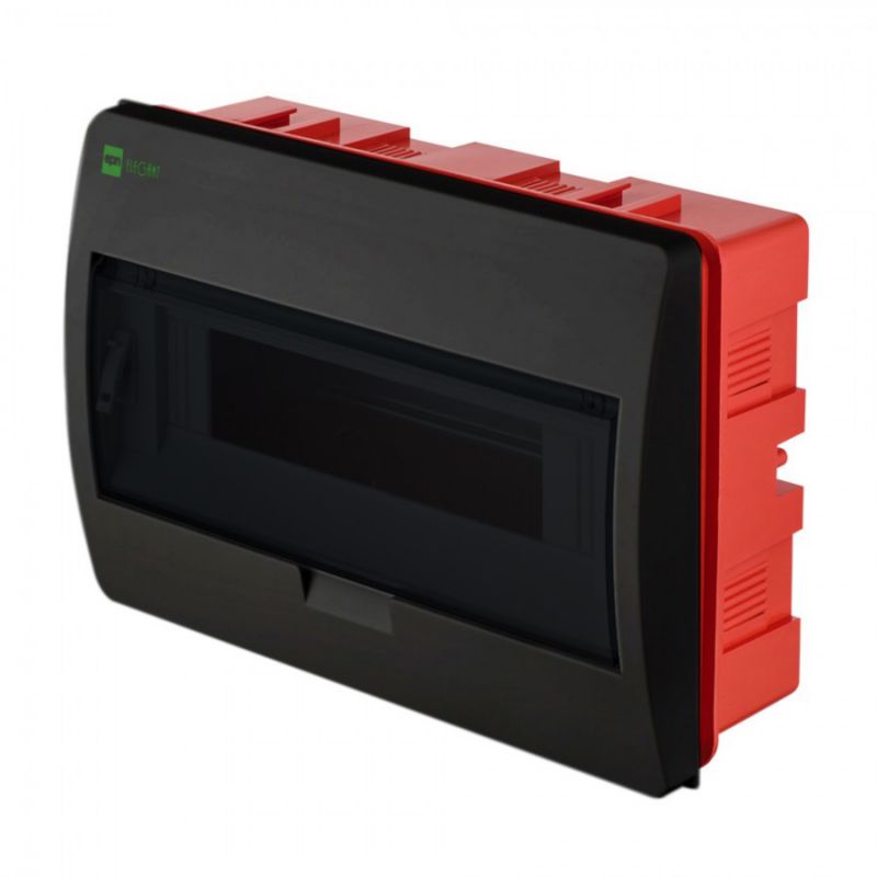 Rozdzielnica podtynkowa Elektro-Plast Elegant 1 x 12 modułów IP40 czarna