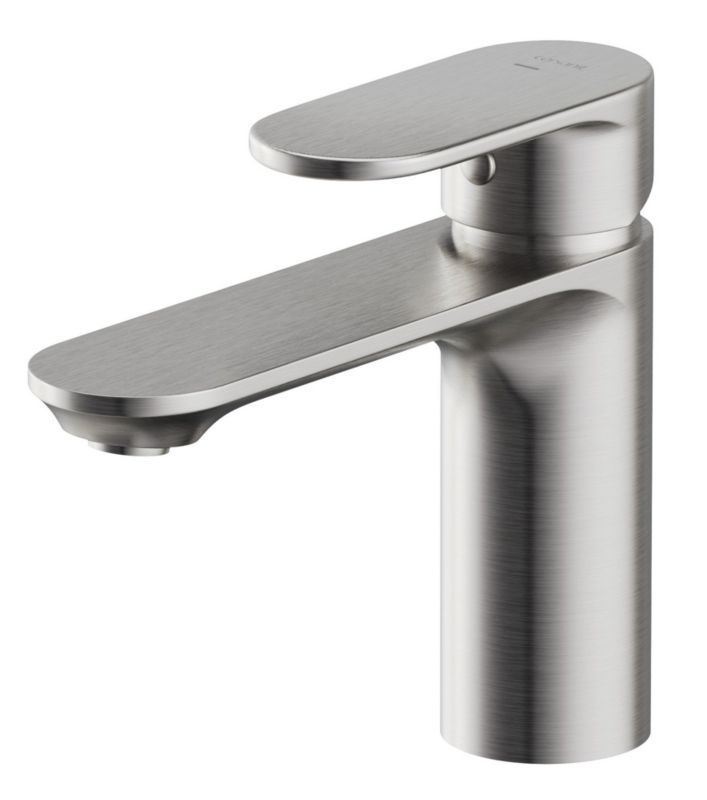 Bateria umywalkowa Cersanit CREA nikiel, jednouchwytowa, bez korka, 1 szt.