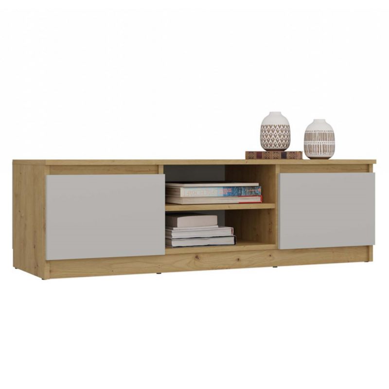 RTV Topeshop Malwa 120 dąb artisan beż 40x120x36 cm 1 szt