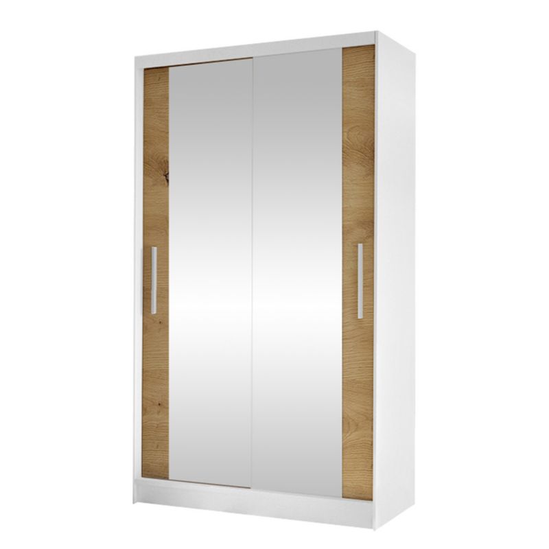 Szafa MIRJAN 24 z drzwiami przesuwnymi Costa VII biały/dąb artisan 1 szt.