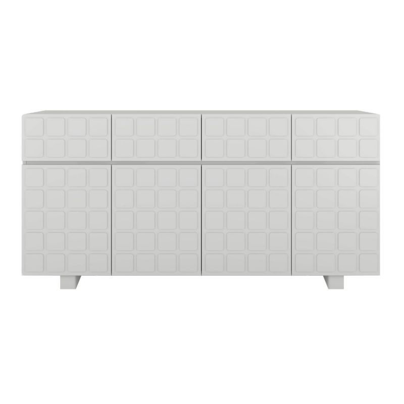 Komoda z frontami 3D Skandica CUBO long szary 169cm 1 szt.