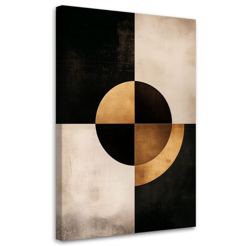 Obraz na płótnie Feeby Abstrakcyjne koło 70x100cm 1szt