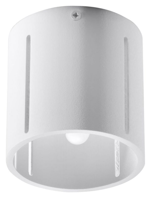 Spot sufitowy Sollux Lighting Inez biały 1 x G9 x 40W IP20 wym: 10 x 10 cm - 1 szt.