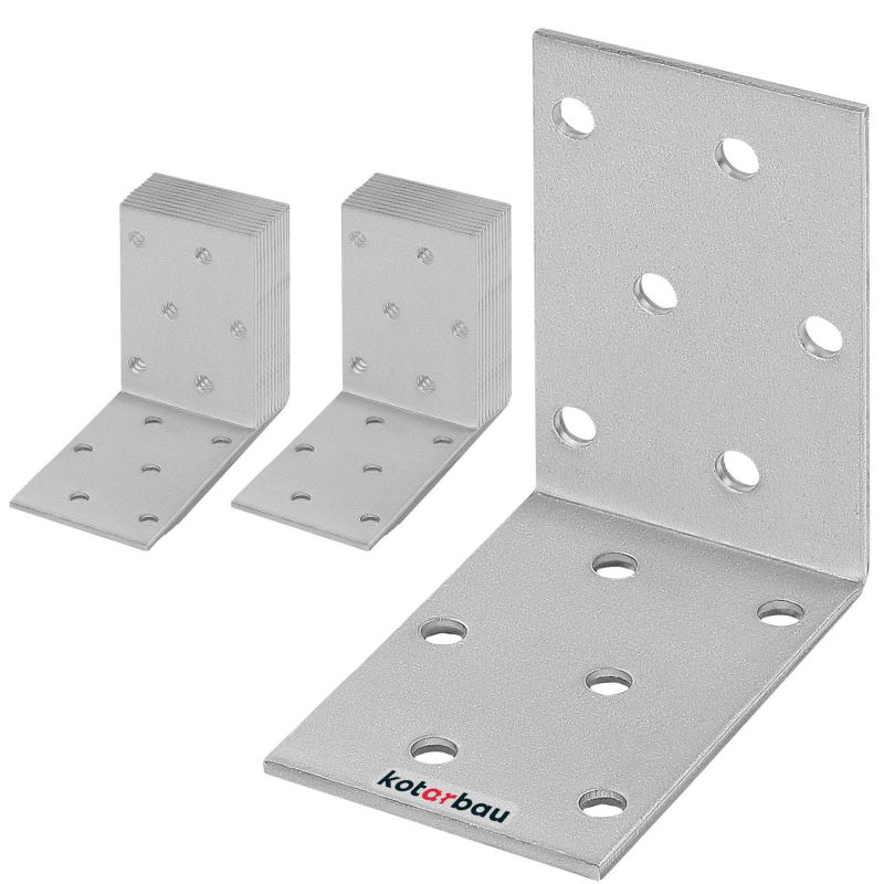 Kątownik łącznik KOTARBAU ciesielski 60x60x40 mm 25 szt.