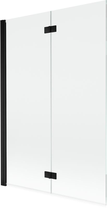 Parawan nawannowy Mexen Mist czarny 120 x 150 cm 2-skrzydłowy - 8A9-120-002-70-00-L 1 szt.