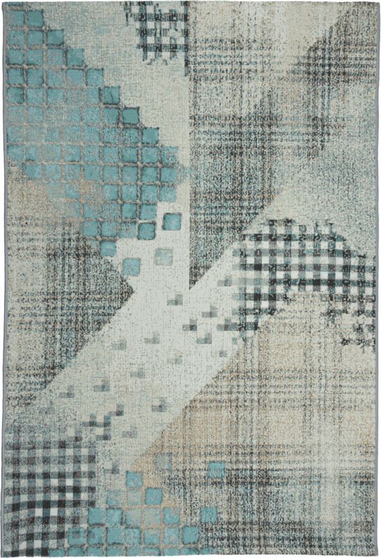 Dywan Multidecor Dara 120 x 170 cm patchwork turkus 1 szt.