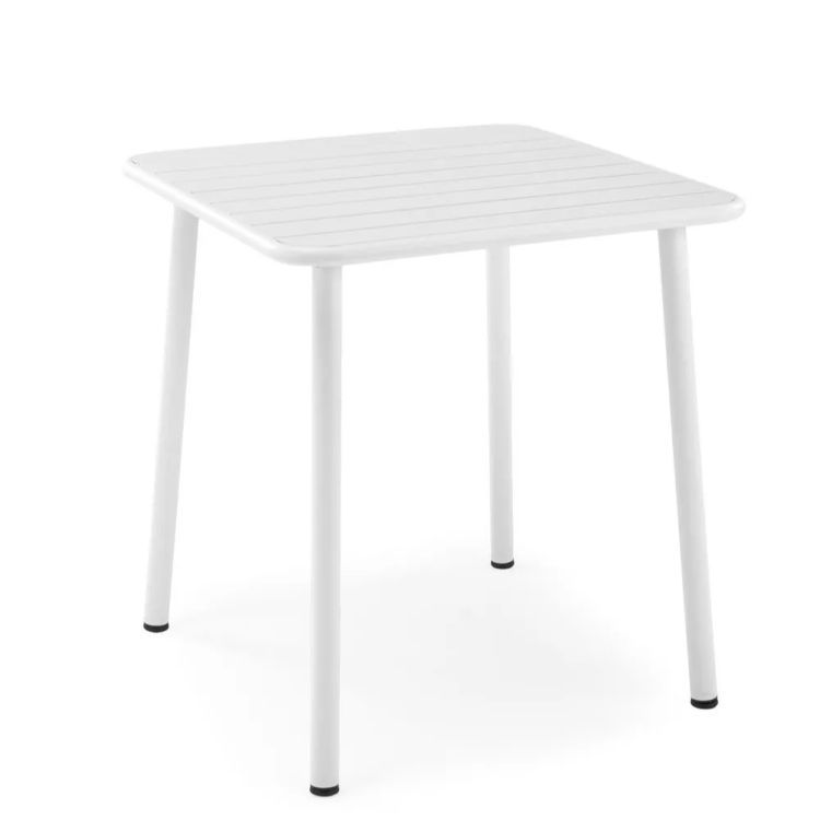 Stolik ogrodowy Halmar BOSCO 70x70 biały 1 szt.