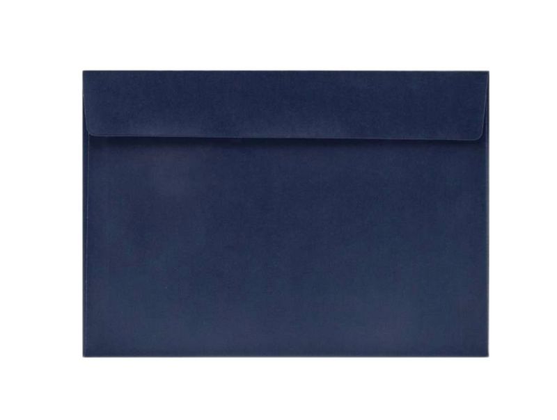 Koperty Ozdobne Neopak na zaproszenia C5 Granatowe 50 szt.