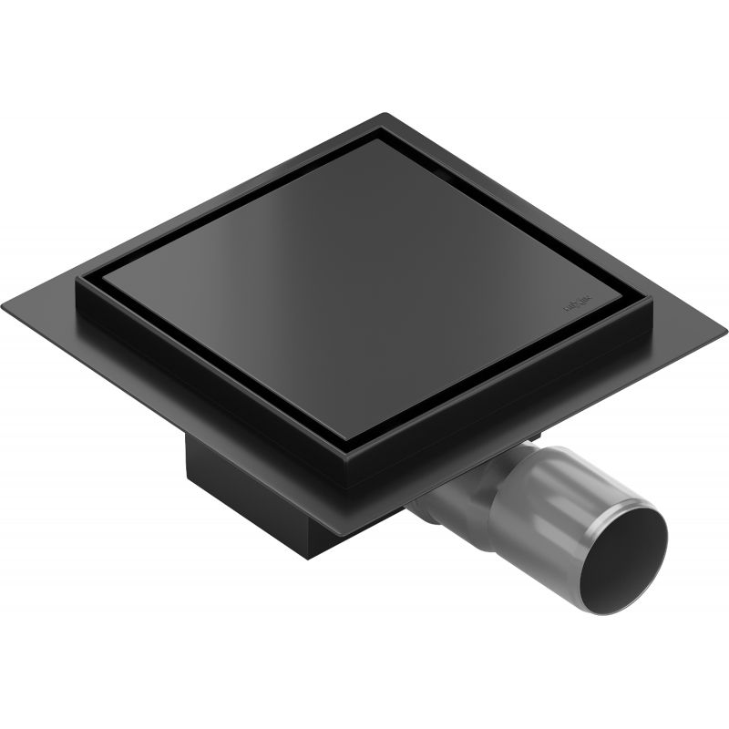 Odpływ punktowy Mexen Flat czarny 1 szt.