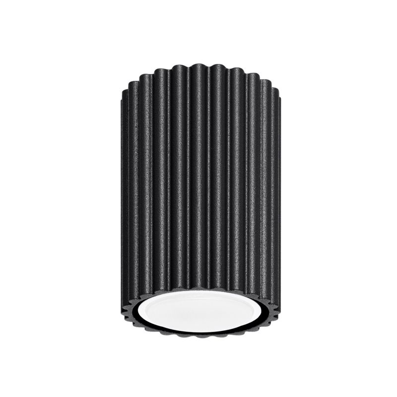 Oprawa sufitowa spot Sollux Lighting Karbon czarny 1 x GU10 x IP20 wym: 10 x 6,5 x 6,5 cm - 1 szt.